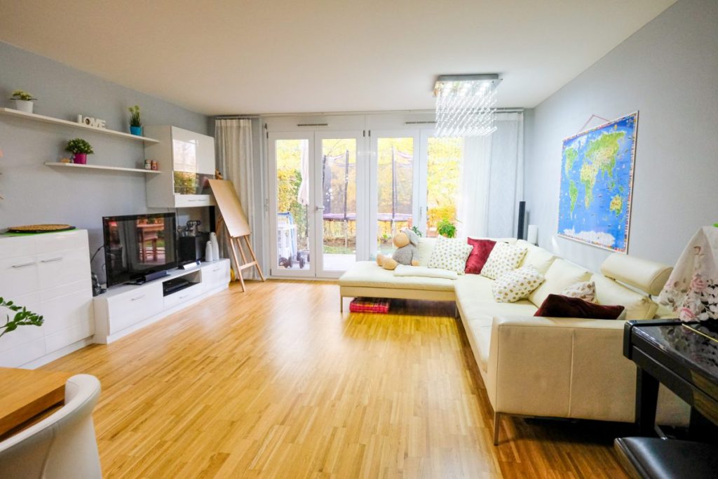 Moderne 3,5‑Zimmer-Wohnung mit sonniger Terrasse und Garten!